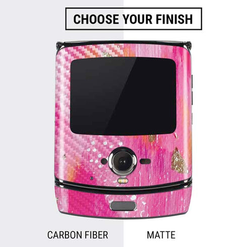 Etta Vee Gold Dust Motorola RAZR Skin